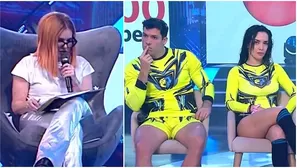 Johanna San Miguel expresó su molestia tras derrota de los combatientes. Fuente: AméricaTV