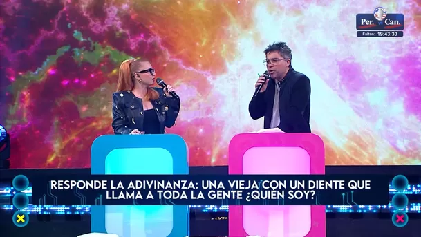 Johanna San Miguel enfrentó a Renzo Schuller tras burlarse de su edad. Fuente: AméricaTV