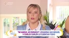 Johanna San Miguel recordó así uno de los momentos más embarazosos de su vida