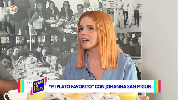 Johanna San Miguel conversó con Choca Mandros / Estás en Todas