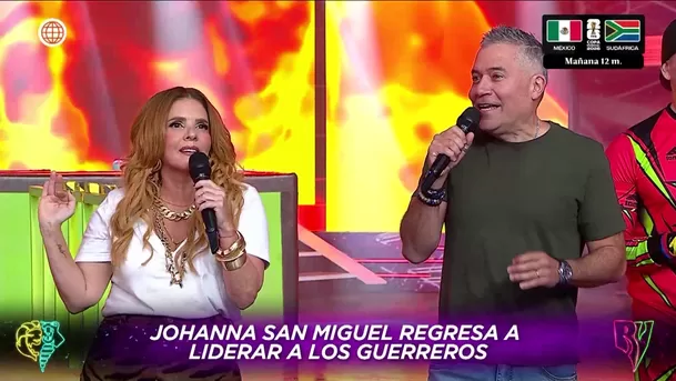 Johanna San Miguel sepultó romance de Onelia Molina y Kevin Díaz / AméricaTV Johanna San Miguel sepultó romance de Onelia Molina y Kevin Díaz / AméricaTV