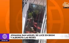 Johanna San Miguel sorprendió a sus seguidores con video en bikini - Noticias de san-luis