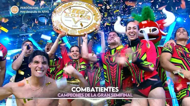 Los combatientes se consagraron campeones de la gran semifinal de EEG. Fuente: AméricaTV