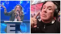 Johanna San Miguel protagonizó un tenso cruce de palabras con Mister G. Fuente: AméricaTV