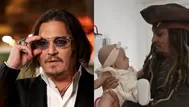 Johnny Depp visitó hospital infantil como Jack Sparrow