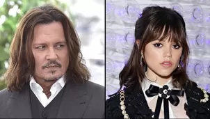 Jenna Ortega y Johnny Depp se pronunciaron tras rumores de haber iniciado romance. Fuente: AFP