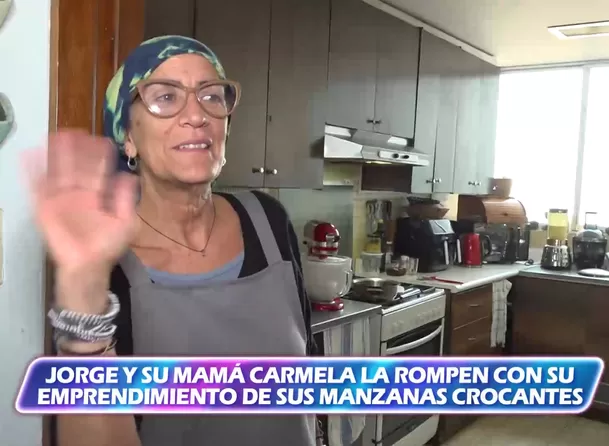 Doña Carmela Wiesse, madre de Jorge Guerra es repostera y vende postres en Instagram/Foto: Mande Quien Mande