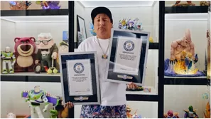    Jorge Luna hace historia con dos Récords Guinness en un mes / Instagram