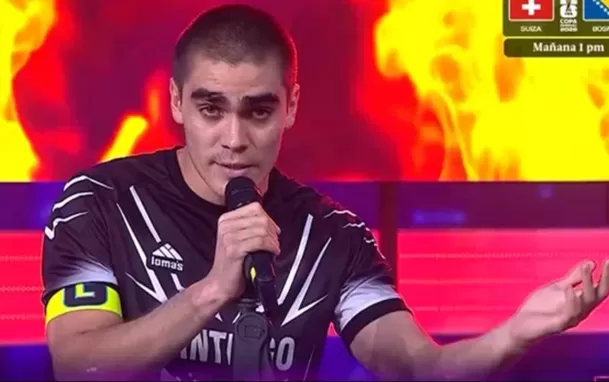 Santiago Salinas fue elininado de Esto es Guerra / América TV Santiago Salinas fue elininado de Esto es Guerra / América TV
