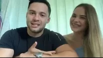 Joshua Ivanoff reapareció en TV con su novia tras anunciar que serán padres 