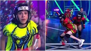 Josi venció a Valentino en reto de fuerza extrema / AméricaTV