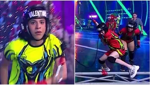 Josi venció a Valentino en reto de fuerza extrema / AméricaTV