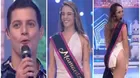 Jossmery Toledo dejó sin palabras a Gino Pesaressi con sensual pasarela