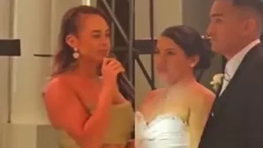 Jossmery Toledo recordó el pasado de su amiga en plena boda: "Era bandida" / TikTok: Ric La Torre