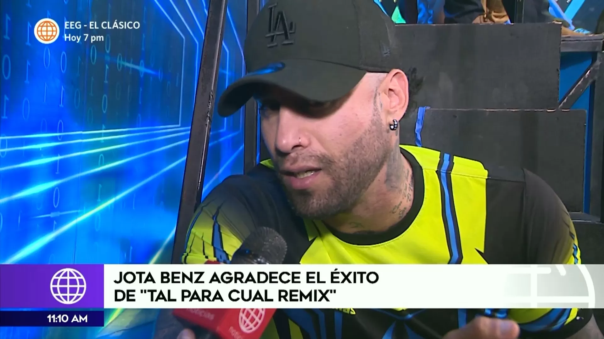 Jota Benz feliz con la aceptación del remix de 'Tal para cual' 