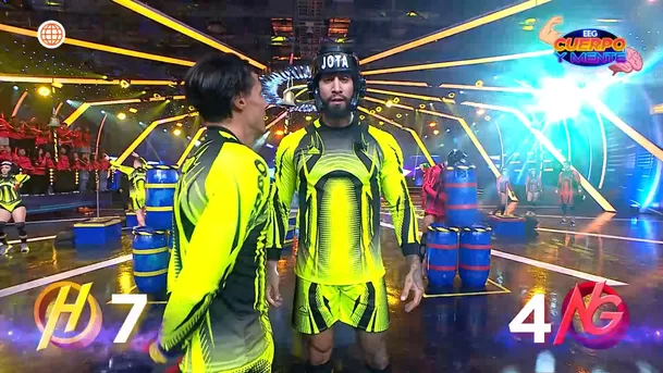 Jota Benz se negó a celebrar su punto y “se fue” molesto del set. Fuente: AméricaTV Jota Benz se negó a celebrar su punto y “se fue” molesto del set. Fuente: AméricaTV