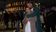 Jota Benz sorprendió a Angie Arizaga en Italia por aniversario