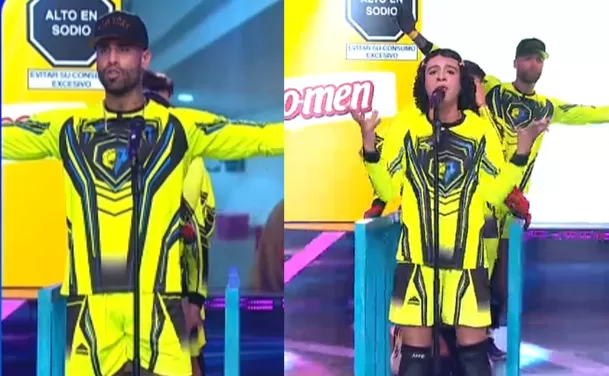 Rosángela Espinoza exaspero a Jota Benz y Valentino Palacios. Foto: América TV