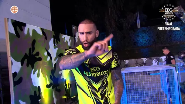 Jota Benz ‘explotó’ de furia y se negó a jugar tras resta de puntos. Fuente: AméricaTV Jota Benz ‘explotó’ de furia y se negó a jugar tras resta de puntos. Fuente: AméricaTV
