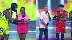 Jota se burló de Pancho dándole una correa y Mathías lo defendió tirándola por el aire / AméricaTV