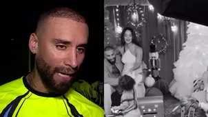 Jota Benz y lo “difícil” de realizar una sesión de fotos junto a su hijo con Angie Arizaga por Navidad / América Espectáculos