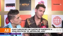 Juan Carlos Rey de Castro y John Kelvin cantaron salsa 