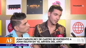 Juan Carlos Rey de Castro y John Kelvin cantaron salsa 