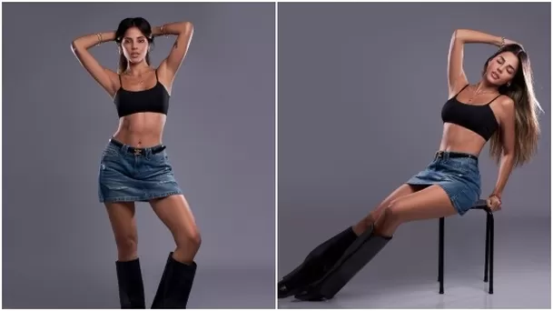 Juan Morelli cayó rendido ante sensuales fotos de Luciana Fuster 