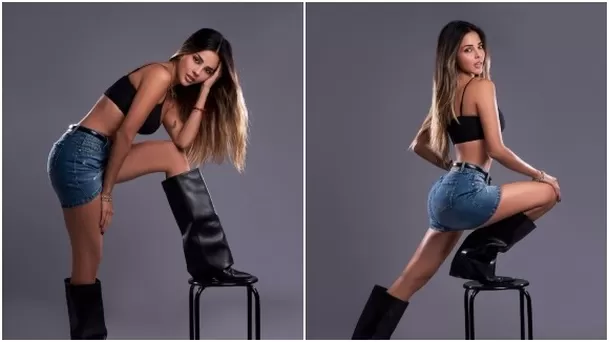 Juan Morelli cayó rendido ante sensuales fotos de Luciana Fuster 