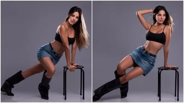 Juan Morelli cayó rendido ante sensuales fotos de Luciana Fuster 