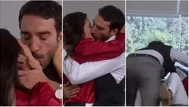 Juan Pablo perdonó a Juana y protagonizaron apasionado beso