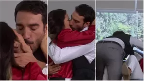 Juan Pablo perdonó a Juana y protagonizaron candente escena en su oficina / AméricaTV