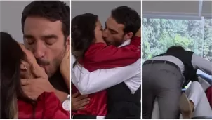 Juan Pablo perdonó a Juana y protagonizaron candente escena en su oficina / AméricaTV