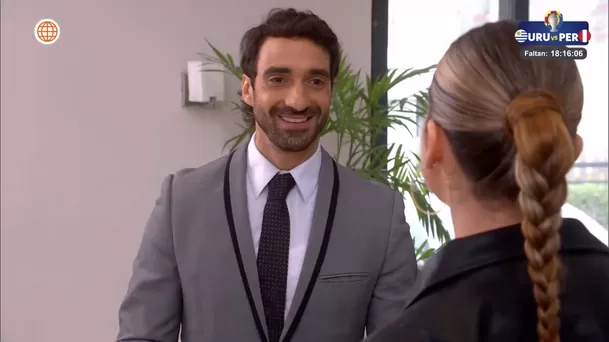 Juan Pablo quedó embobado al ver a Alessia y terminó flechado. Fuente: AméricaTV