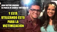 Juan Víctor Sánchez habla de amenazas contra Andrea San Martín