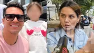 Juan Víctor Sánchez reaparece con hija tras liberación de Andrea
