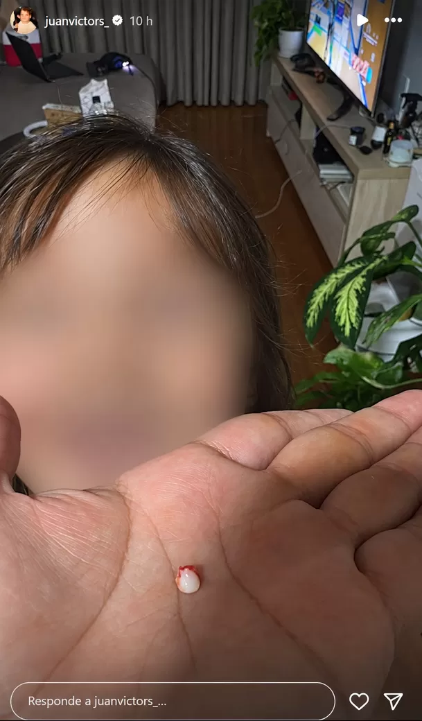 Juan Víctor Sánchez compartió una foto de su hija tras liberación de Andrea San Martín / IG: @juanvictors_ Juan Víctor Sánchez compartió una foto de su hija tras liberación de Andrea San Martín / IG: @juanvictors_