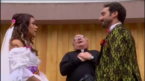 Juana y Juan Pablo ya son esposos, pero antes de partir a su luna de miel, ella decidió contarle la verdad sobre sus intenciones cuando lo conoció/ América TV Juana y Juan Pablo ya son esposos, pero antes de partir a su luna de miel, ella decidió contarle la verdad sobre sus intenciones cuando lo conoció/ América TV