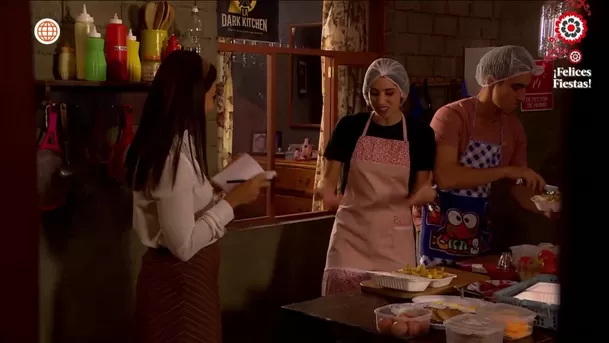 Juana hizo enfurecer a Jimmy tras darle órdenes como jefa y Alessia debió calmarlo / AméricaTV Juana hizo enfurecer a Jimmy tras darle órdenes como jefa y Alessia debió calmarlo / AméricaTV