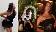 Juana y Maripaz deslumbran con sensuales looks en boda de Gaspar