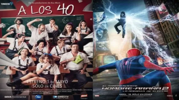 ¡Jueves de cine! ‘El Sorprendente Hombre Araña 2’ y ‘A los 40’ llegaron a la cartelera