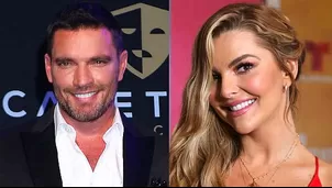 Julián Gil y Marjorie de Sousa son padres del pequeño Matías. Foto: Telemundo