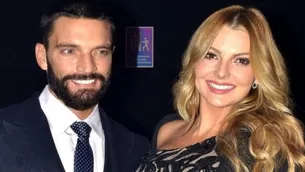 Julián Gil y Marjorie de Sousa cuando aún eran pareja. Foto: Difusión