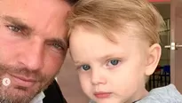 Julián Gil se reencontró con su hijo después de un año