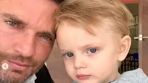 Julián Gil se reencontró con su hijo después de un año