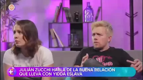 Julián Zucchi asegura llevarse bien con Yiddá Eslava/ América TV