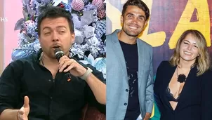 Julián Zucchi se sinceró sobre aparición de Yiddá Eslava con atractivo actor en alfombra verde / América Hoy / Instagram