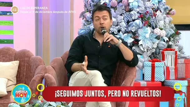 Julián Zucchi se molestó por aparición de Yiddá Eslava con actor argentino en alfombra verde / América Hoy