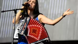 Julieta Venegas en concierto. Foto: Página Oficial