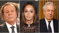 Julio Iglesias lanzó dura crítica contra Mario Vargas Llosa y defendió a Isabel Preysler